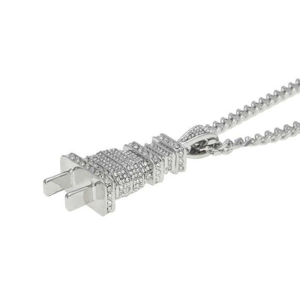 PENDENTIF "PLUG" - ICED OUT #1010