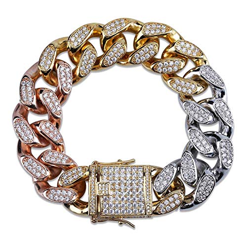 BRACELET "WAVY COLORS" - ICED OUT