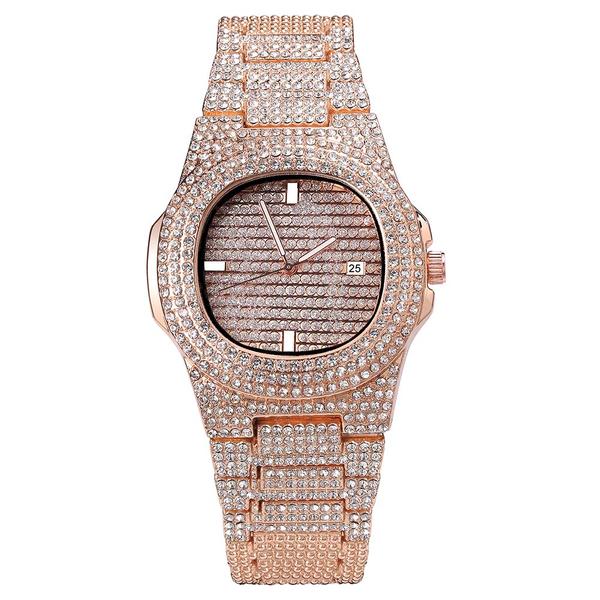 MONTRE "HORLOGE" #RSE - ICED OUT