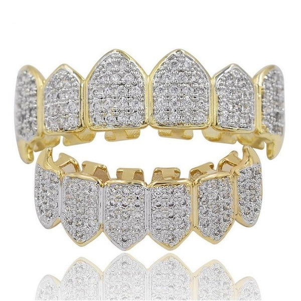 GRILLZ "FLASHY" - ICED OUT #1021