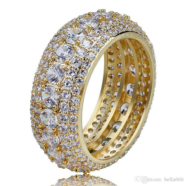 BAGUE "LOUN" - ICED OUT